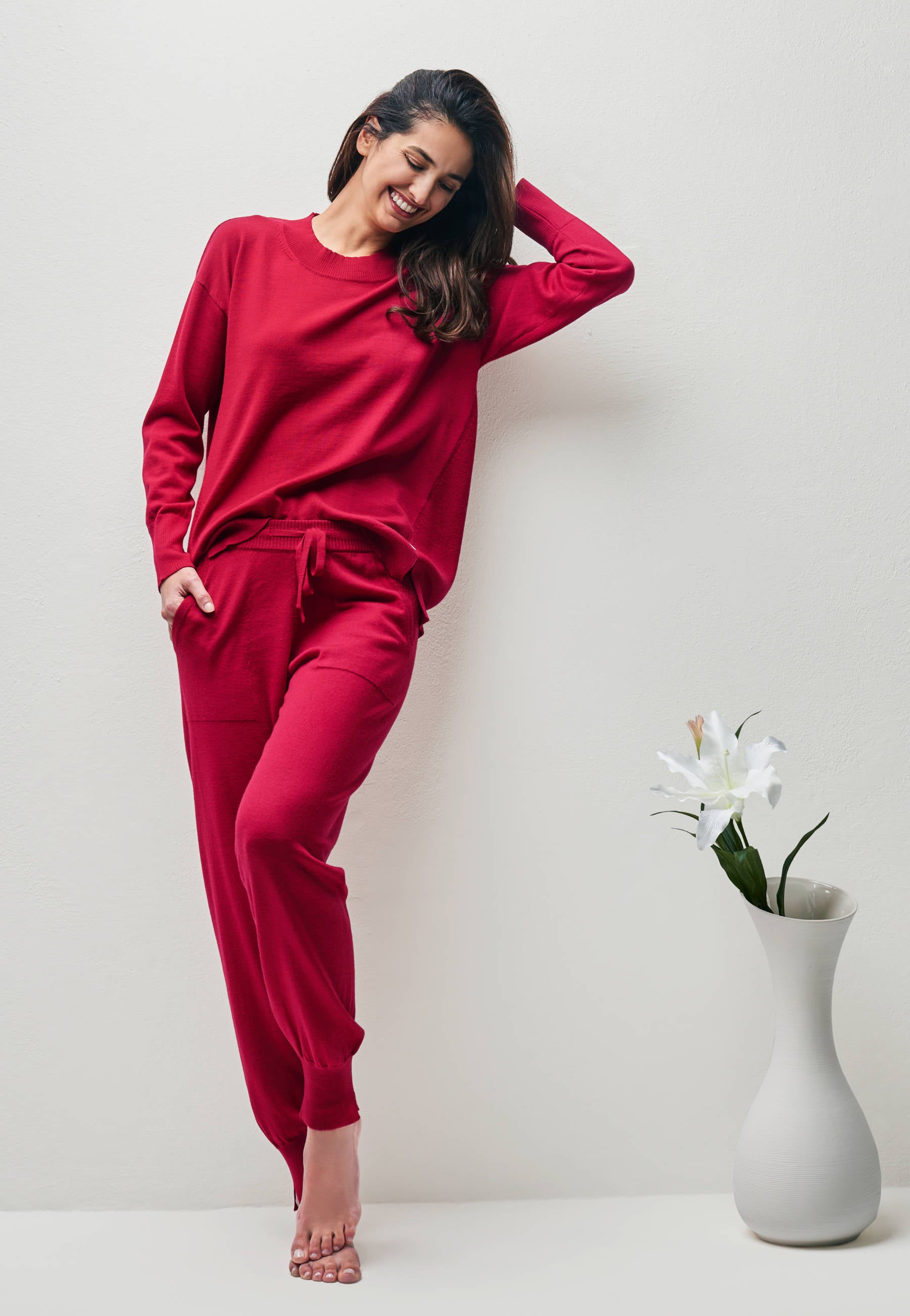 PULLOVER BELLA - Fine knitted roundneck pullover