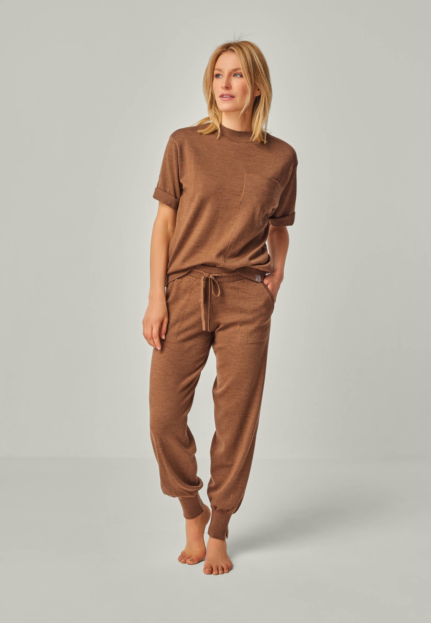 TOP ELFIE - Modernes Merino T-Shirt