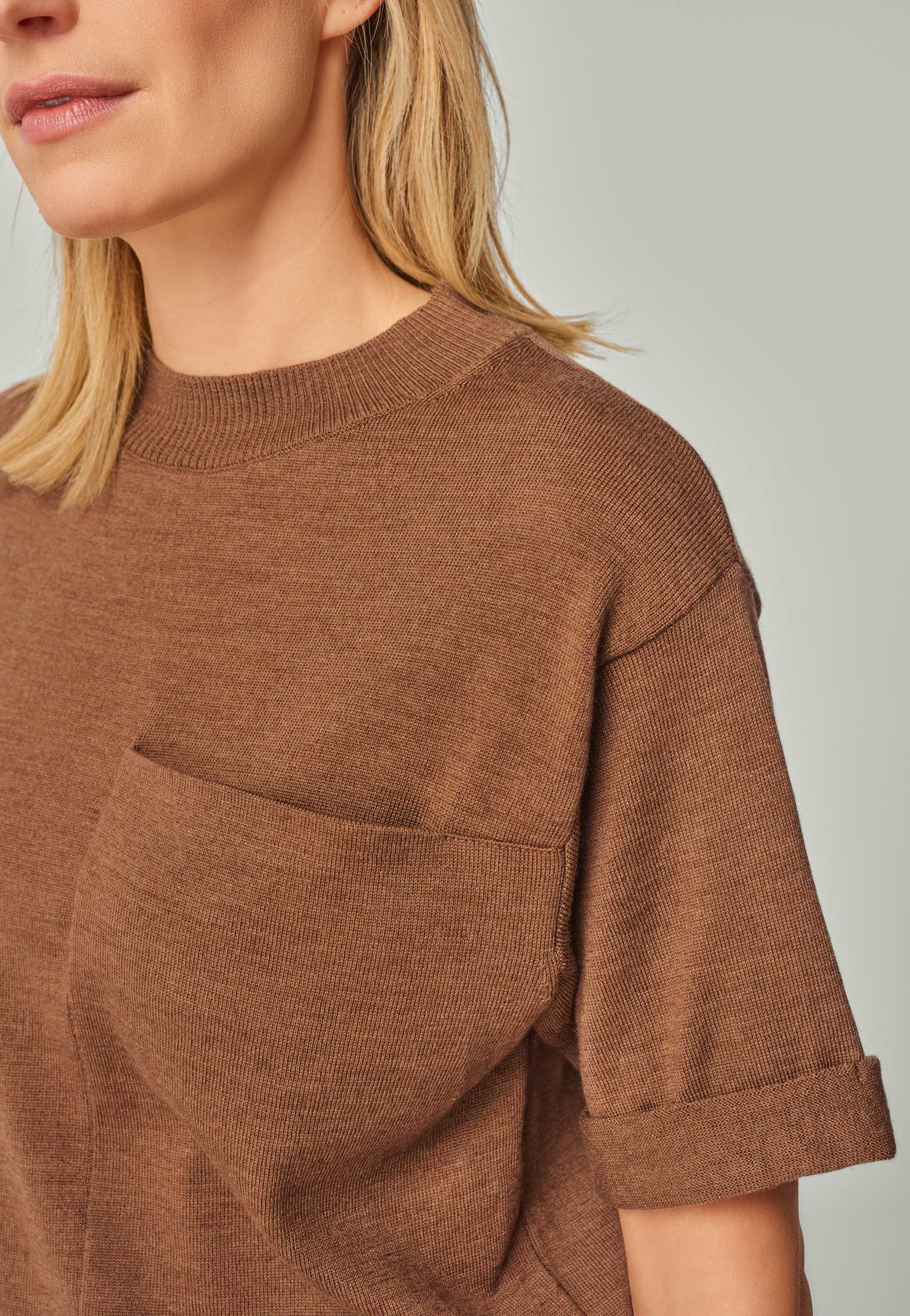 TOP ELFIE - Modernes Merino T-Shirt