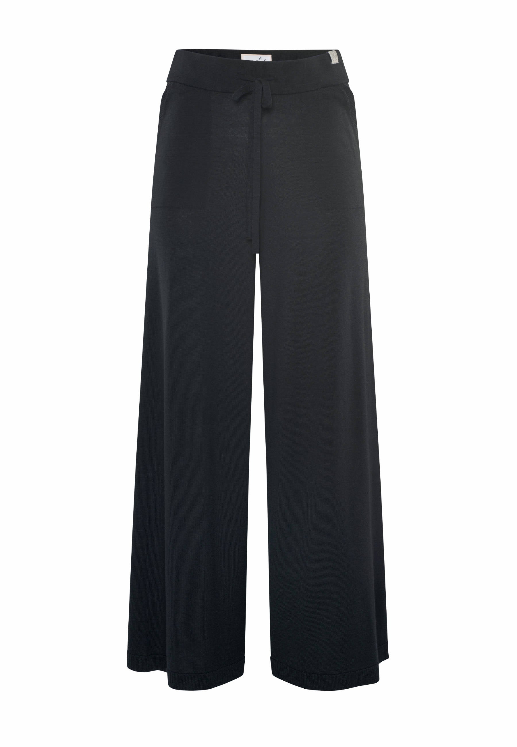 PANTS FRIDA - Weite Strickhose mit Taschen