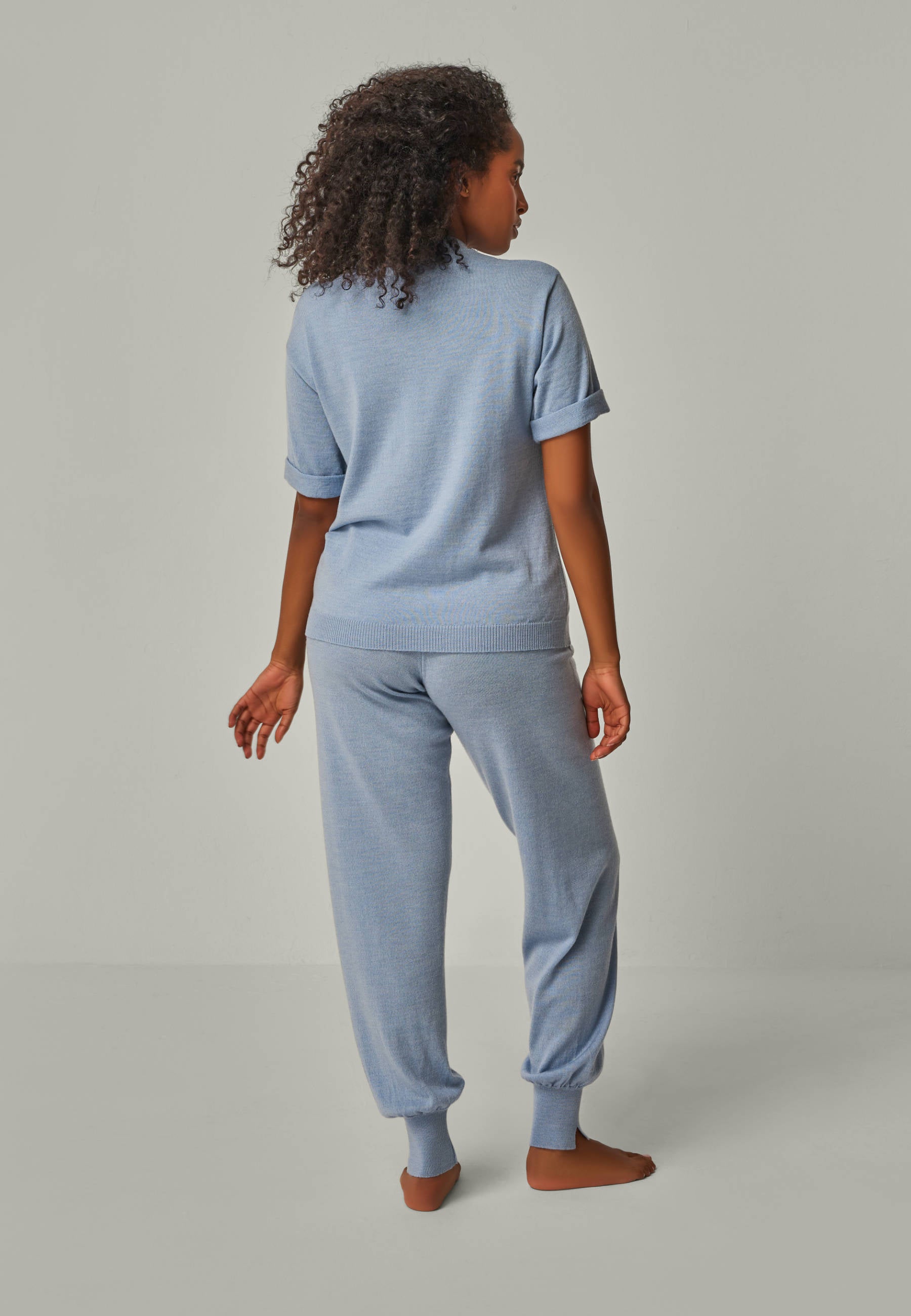 TOP ELFIE - Modernes Merino T-Shirt