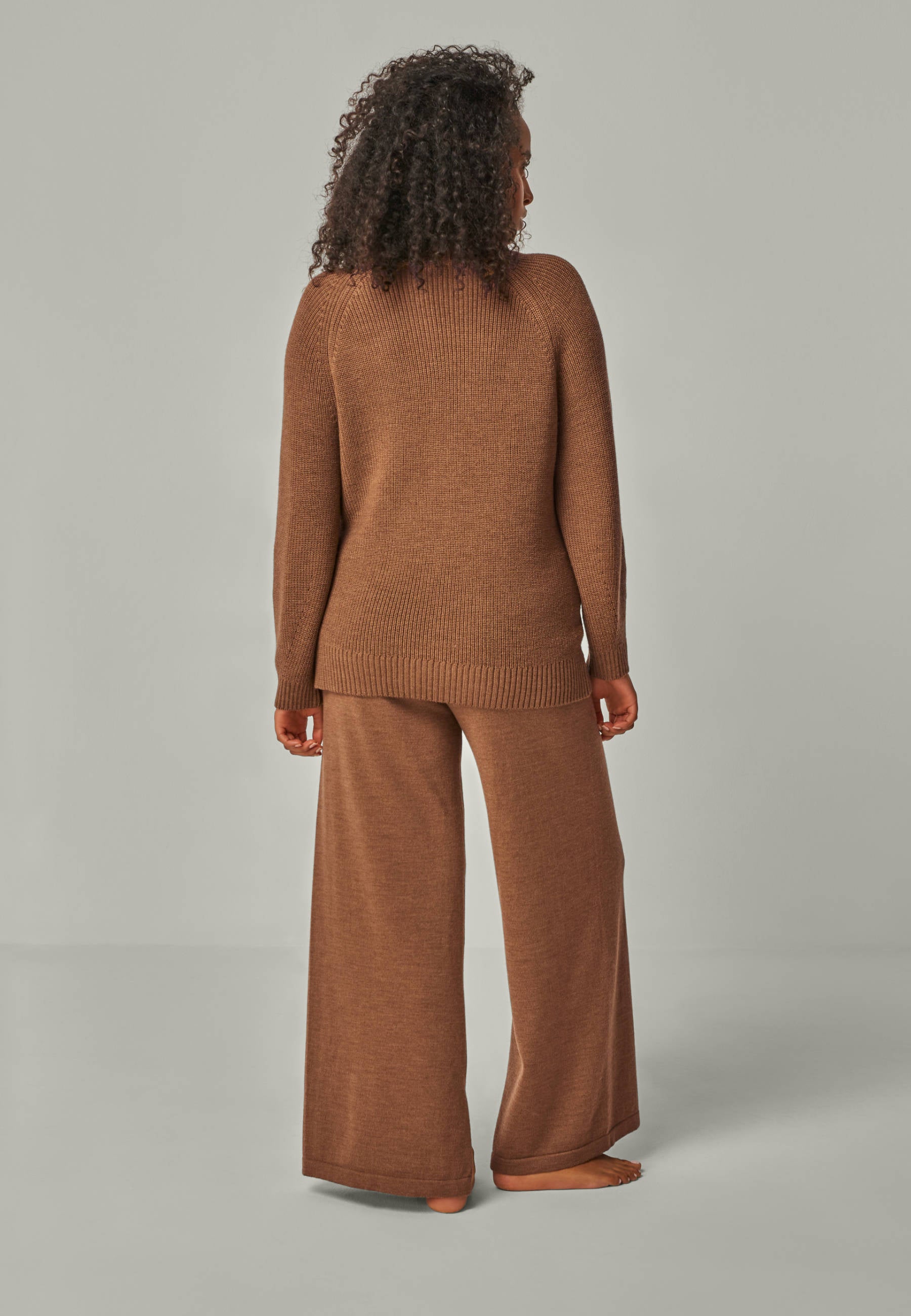PULLOVER EVE - Stylish mock neck sweater