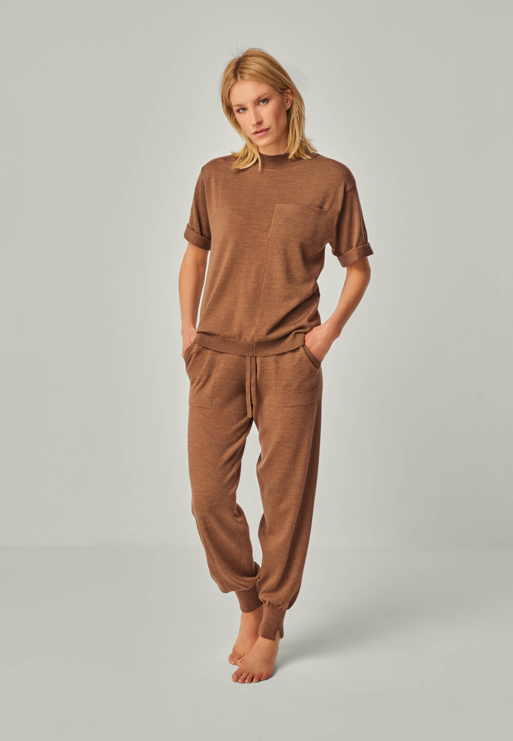 TOP ELFIE - Modernes Merino T-Shirt