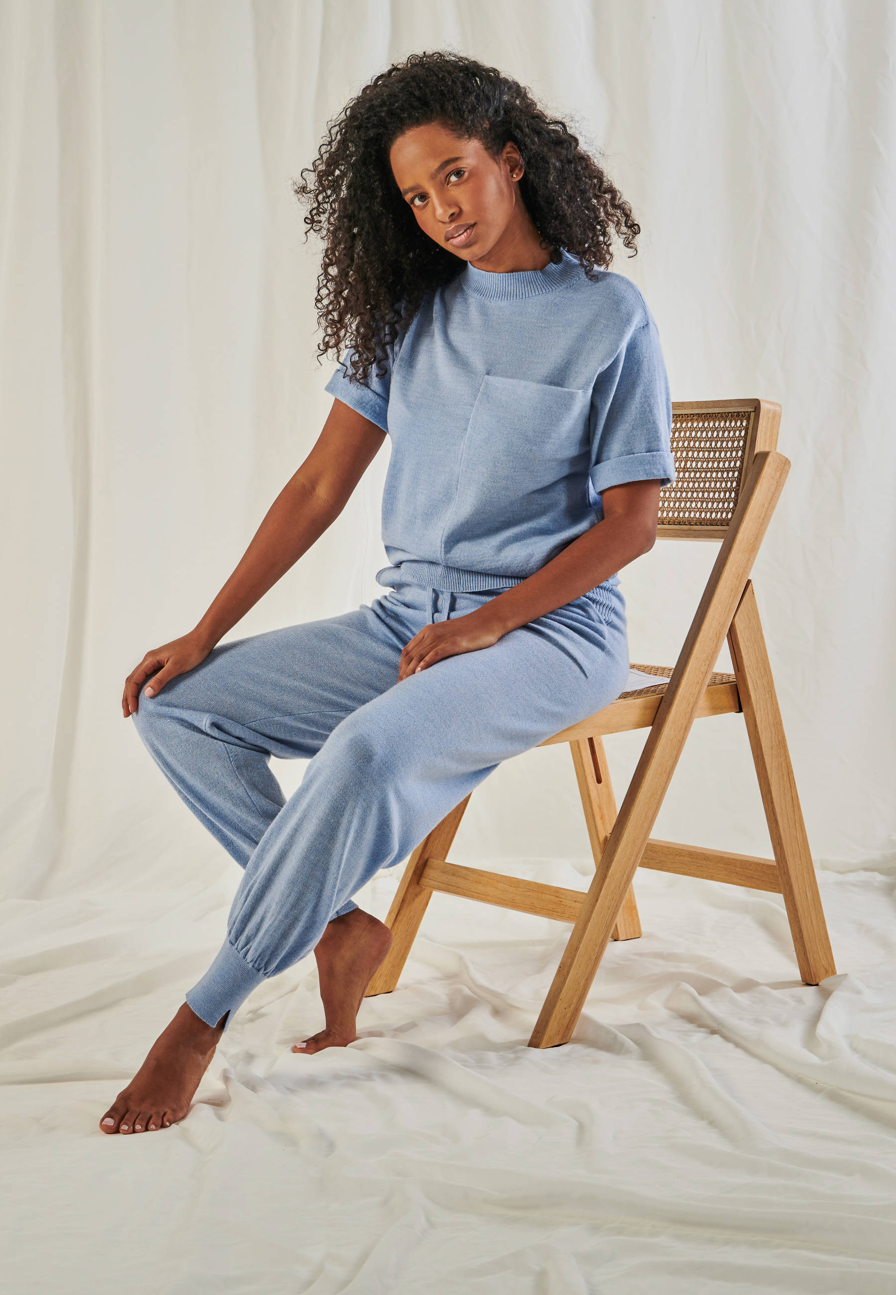 PANTS BELLA - stylish Merino lounge pants with pockets