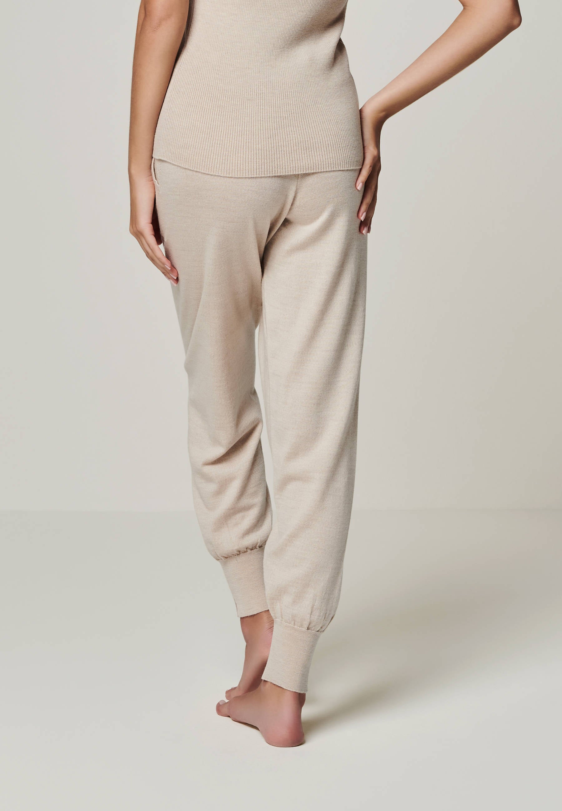 PANTS BELLA - stylish Merino lounge pants with pockets