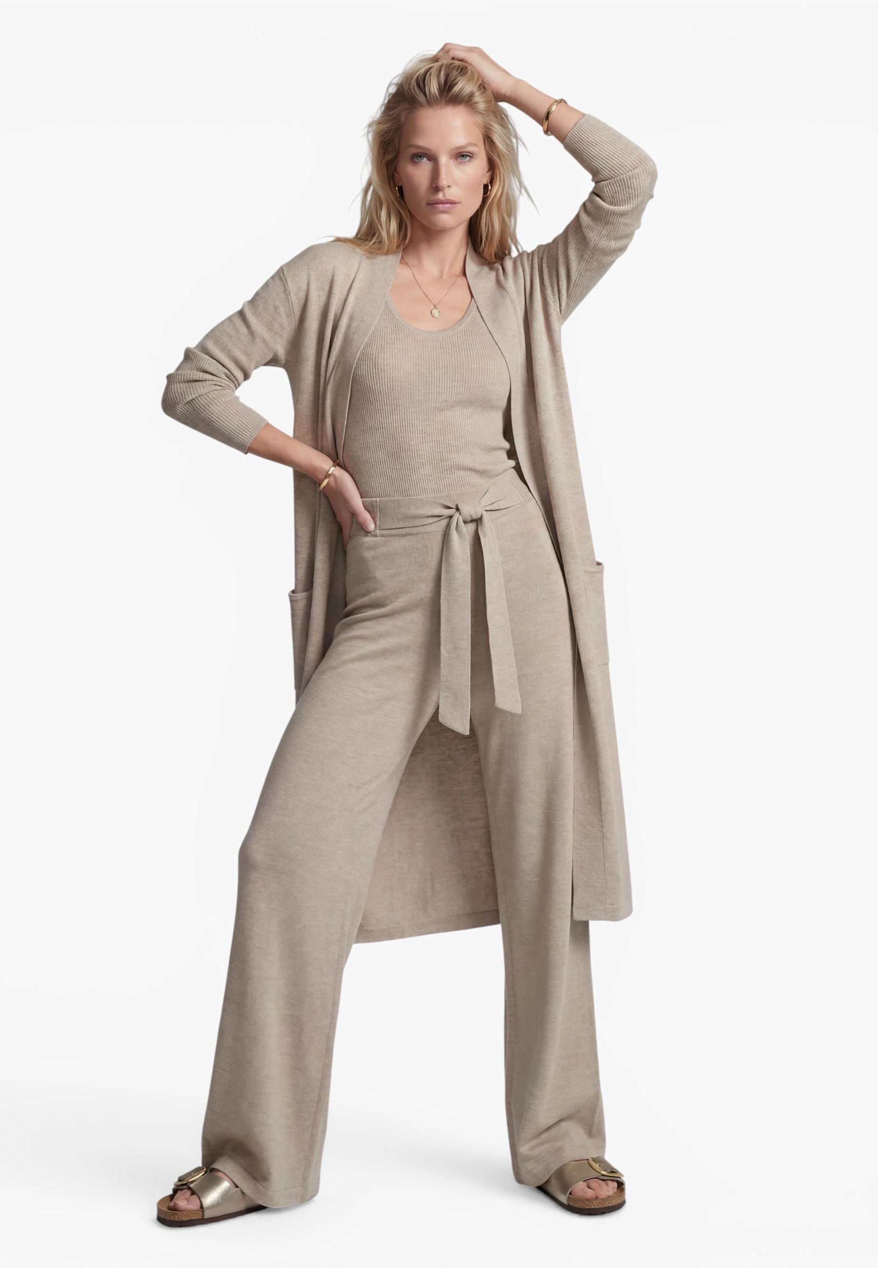 LOUNGEWEAR SET  - Cardigan Blossom & Top Blossom & Pants Bailey